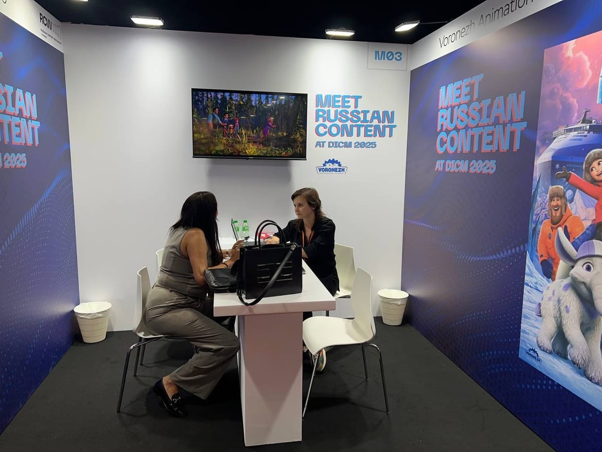 Voronezh Animation Studio took part in the Dubai International Content Market (DICM) — marking another step towards the global distribution of our projects!