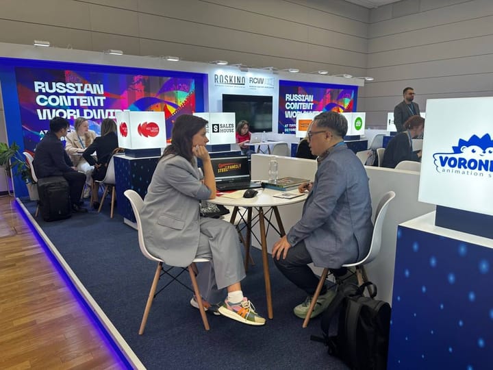 Voronezh Animation Studio presented its new projects at the international content market TIFFCOM in Tokyo!